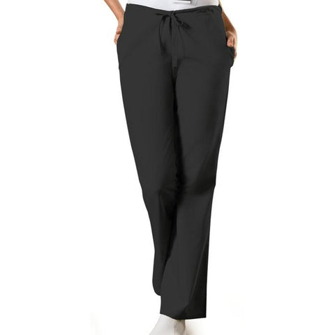 Cherokee Workwear Originals Flare Leg Drawstring Pant (Petite Length) - Company Store Uniforms