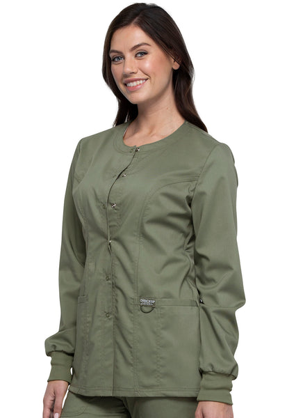 Cherokee Workwear Revolution Snap Front Warm-up Jacket - Company Store Uniforms
