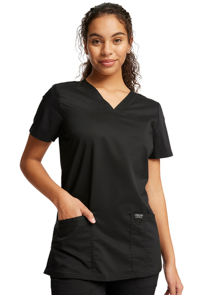 Cherokee Workwear Revolution V-Neck Top (WW620) (With Logo Embroidery)